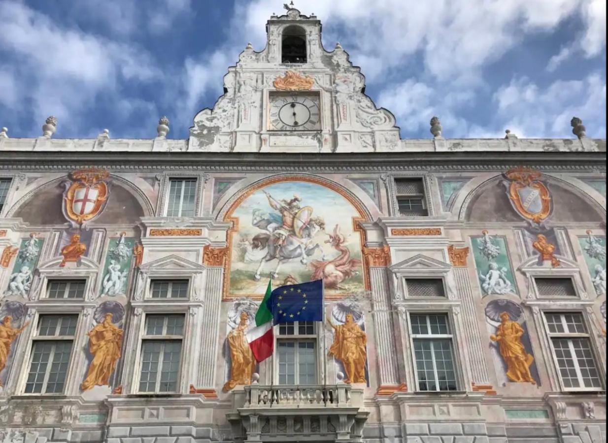 Amazing San Lorenzo 19, Rolli Palace Unesco - Stunning View Overlooking The Cathedral - Free Private Parking- เจนัว ภายนอก รูปภาพ