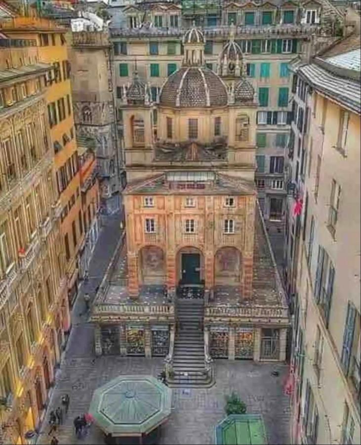 Amazing San Lorenzo 19, Rolli Palace Unesco - Stunning View Overlooking The Cathedral - Free Private Parking- เจนัว ภายนอก รูปภาพ